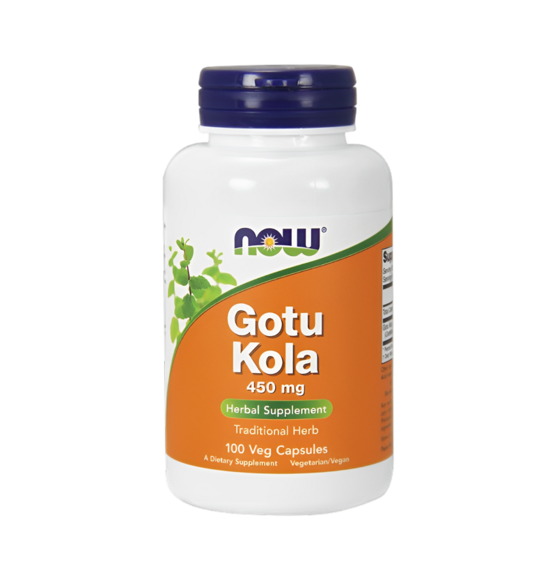 NOW Foods Gotu Kola 450mg 100 Kapslar