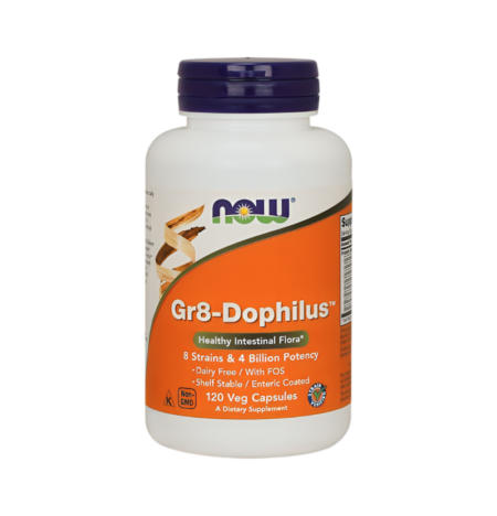 NOW Foods Gr8-Dophilus 120 Kapslar
