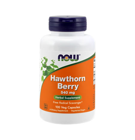NOW Foods Hawthorn Berry 540mg 100 Kapslar
