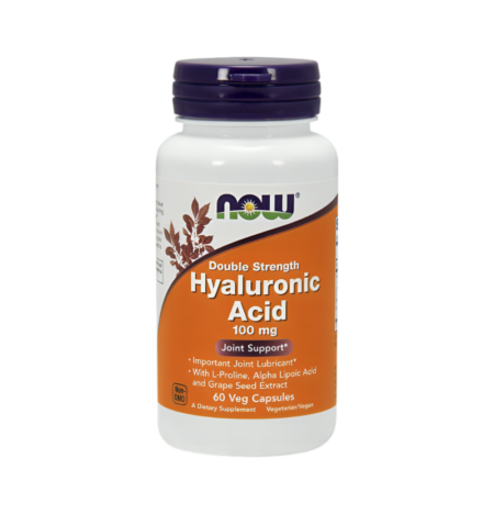 NOW Foods Hyaluronic Acid 100mg 60 Kapslar