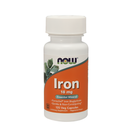 NOW Foods Iron 18mg 120 Kapslar