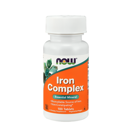 NOW Foods Iron Complex 100 Tabletter