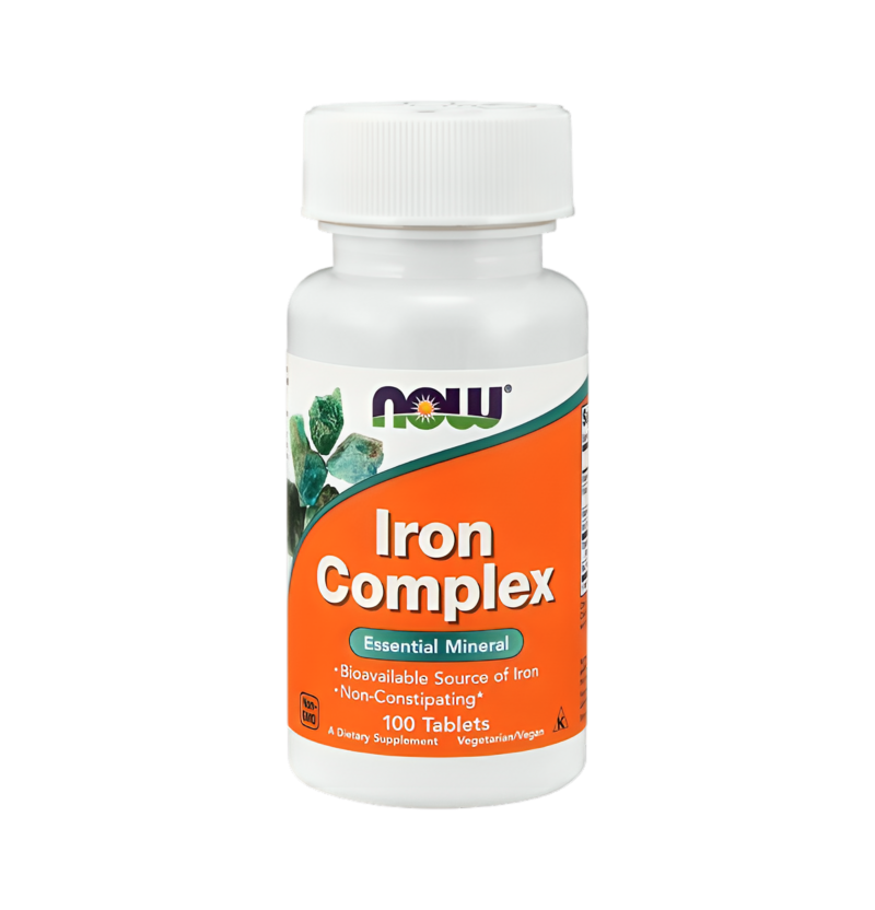 NOW Foods Iron Complex 100 Tabletter
