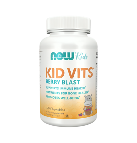 NOW Foods Kid Vits Berry Lemonade 120 Tuggtabletter
