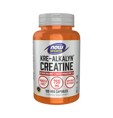 NOW Foods Kre-Alkalyn Creatine 120 Kapslar