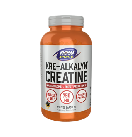 NOW Foods Kre-Alkalyn Creatine 240 Kapslar