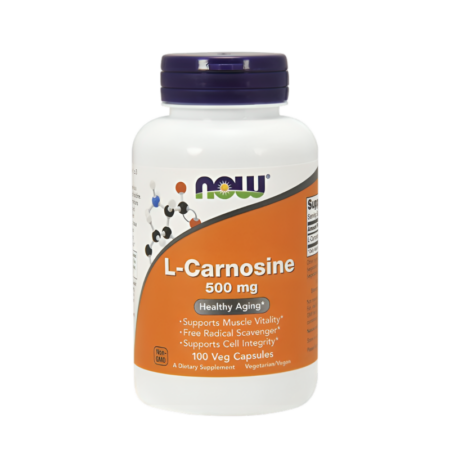 NOW Foods L-Carnosine 500mg 100 Kapslar