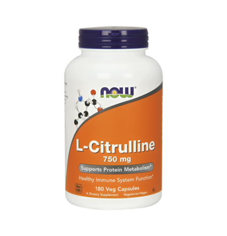 NOW Foods L-Citrulline 750mg 180 Kapslar