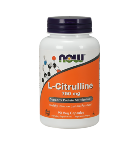 NOW Foods L-Citrulline 750mg 90 Kapslar