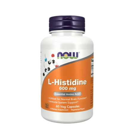 NOW Foods L-Histidine 600mg 60 Kapslar