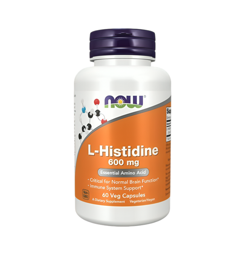 NOW Foods L-Histidine 600mg 60 Kapslar