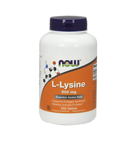 NOW Foods L-Lysine 1000mg 250 Tabletter