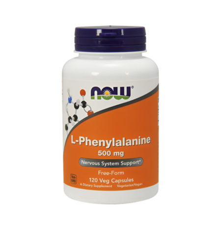 NOW Foods L-Phenylalanine 500mg 120 Kapslar