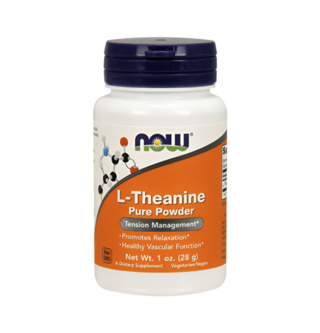 NOW Foods L-Theanine 28g Pulver