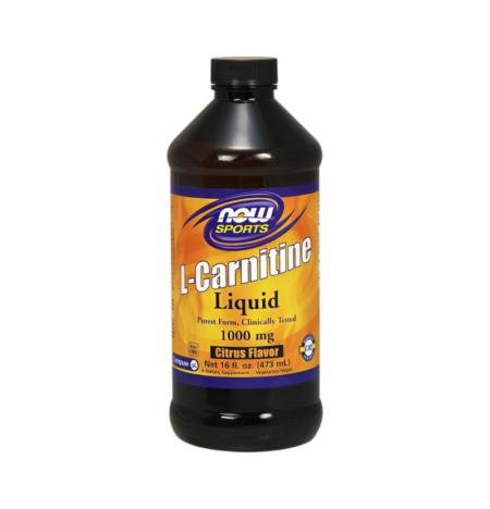 NOW Foods L-Carnitine 1000mg Tropical Punch 473ml Vätska