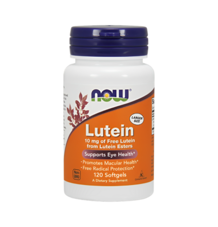 NOW Foods Lutein 10mg 120 Mjukgelkapslar