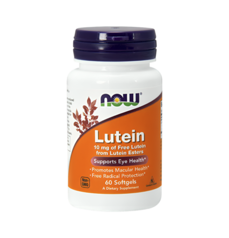 NOW Foods Lutein 10mg 60 Mjuka kapslar