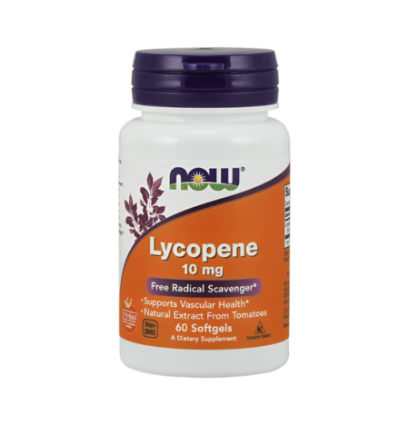 NOW Foods Lycopene 10mg 60 Mjukgelkapslar