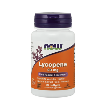 NOW Foods Lycopene 20mg 50 Mjukgelkapslar