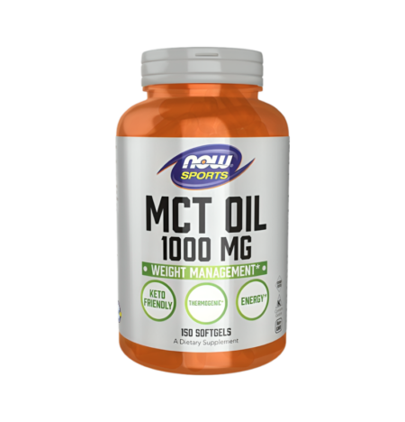 NOW Foods MCT Oil 1000mg 150 Gelkapslar