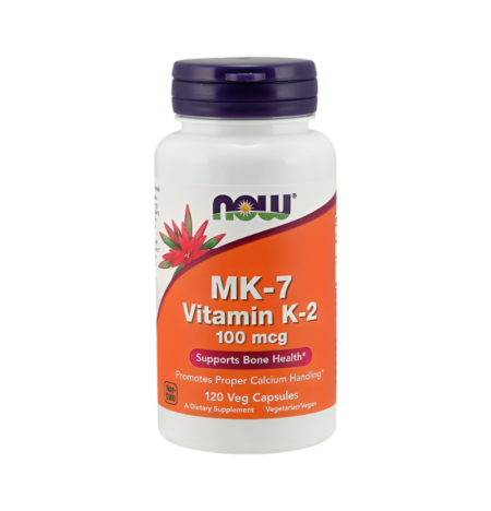 NOW Foods MK-7 Vitamin K-2 100µg 120 Kapslar