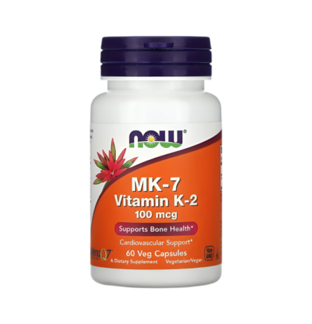 NOW Foods MK-7 Vitamin K-2 100mcg 60 Kapslar