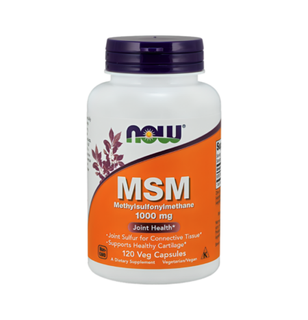 NOW Foods MSM Methylsulphonylmethane 1000mg 120 Kapslar