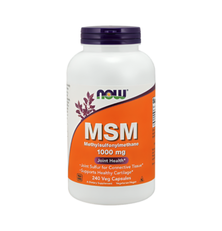 NOW Foods MSM Methylsulphonylmethane 1000mg 240 Kapslar