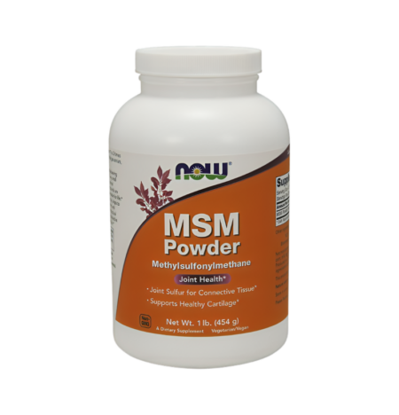NOW Foods MSM Methylsulphonylmethane 454g Pulver