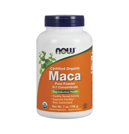 NOW Foods Maca 6:1 Koncentrat Rent Pulver 198g