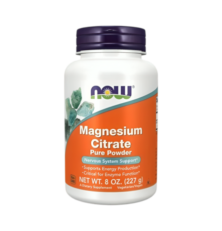 NOW Foods Magnesium Citrate Rent Pulver 227g