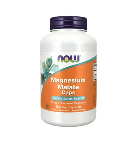NOW Foods Magnesium Malate 180 Kapslar