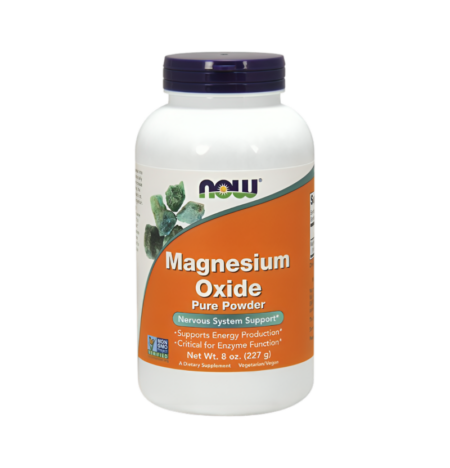 NOW Foods Magnesium Oxide Pure Pulver 227g