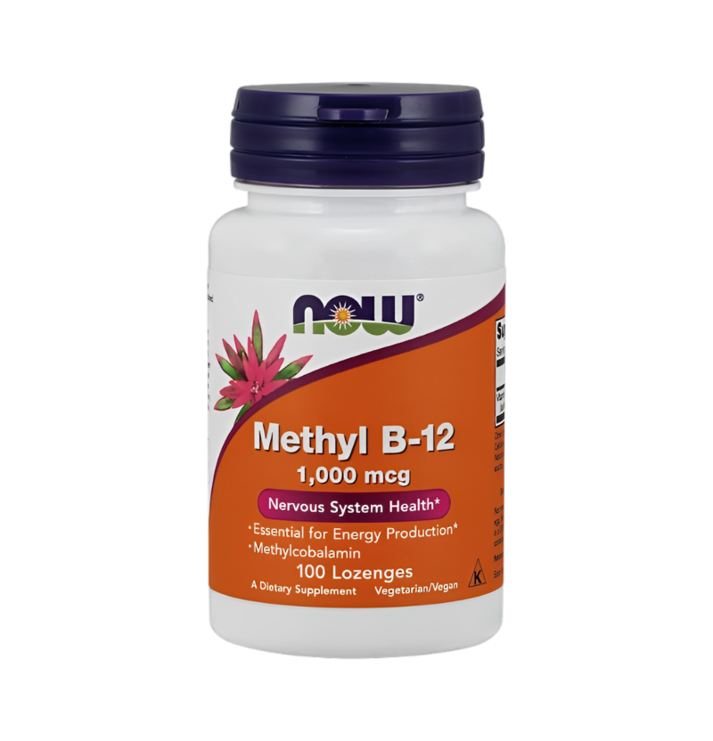 NOW Foods Methyl B-12 1000mcg 100 Sugtabletter
