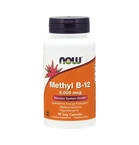 NOW Foods Methyl B-12 5000mcg 90 Kapslar