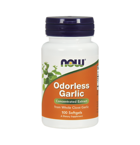 NOW Foods Odorless Garlic 100 Mjukgelkapslar