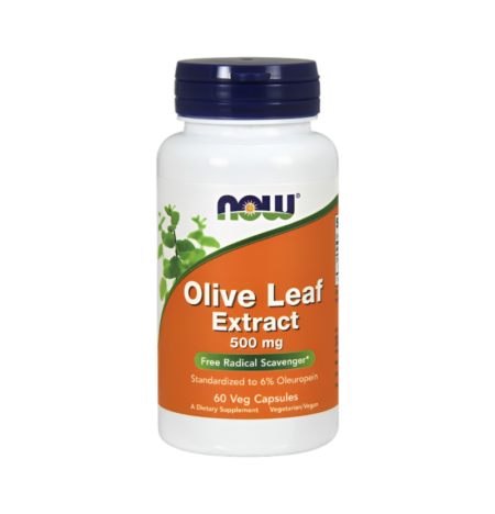 NOW Foods Olive Leaf Extract 500mg 60 Kapslar