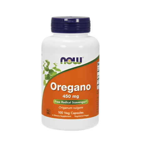 NOW Foods Oregano 450mg 100 Kapslar
