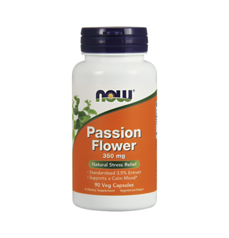 NOW Foods Passion Flower 350mg 90 Kapslar