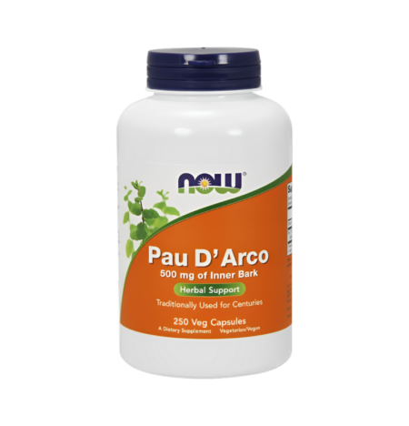 NOW Foods Pau D'Arco 500mg 250 Kapslar