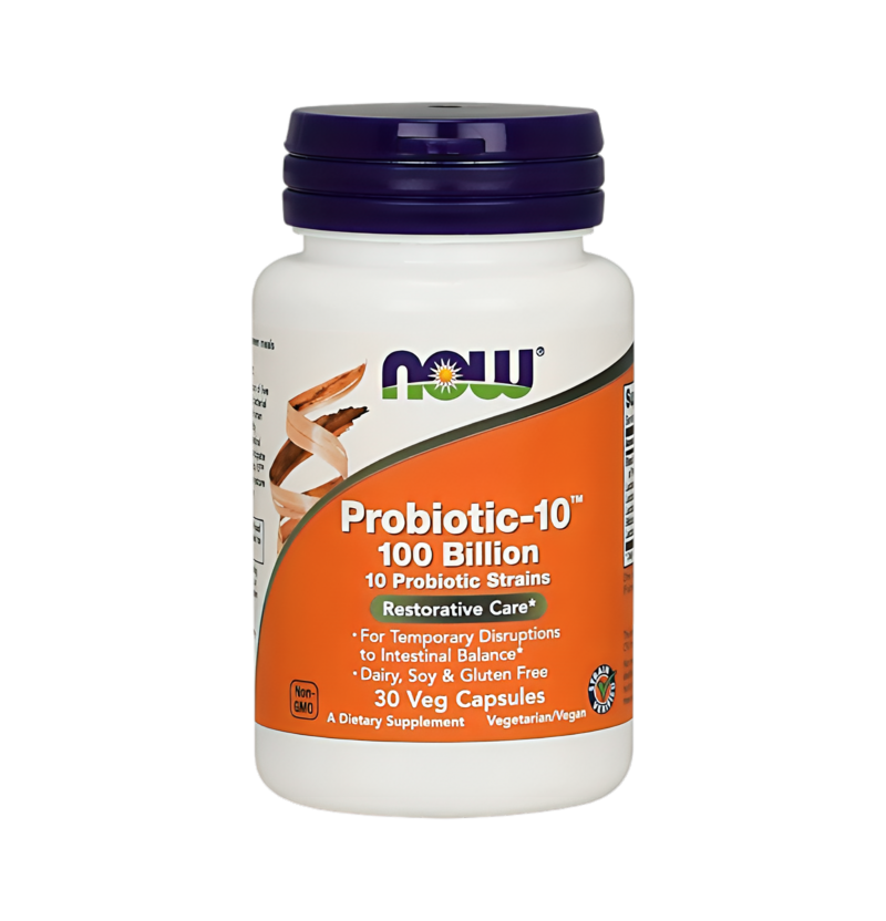 NOW Foods Probiotic-10 100 Billion 30 Kapslar