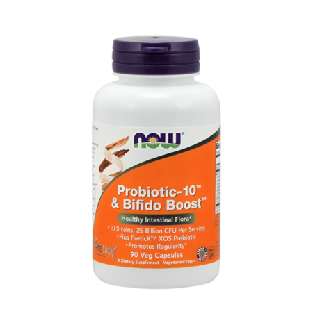 NOW Foods Probiotic-10 & Bifido Boost 90 Kapslar