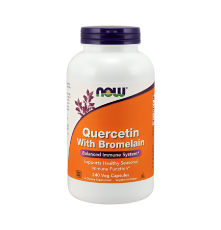 NOW Foods Quercetin with Bromelain 240 Kapslar