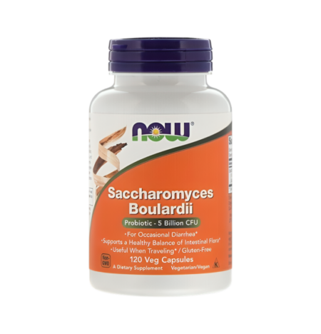 NOW Foods Saccharomyces Boulardii 120 Kapslar