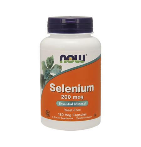 NOW Foods Selenium 200mcg 180 Kapslar