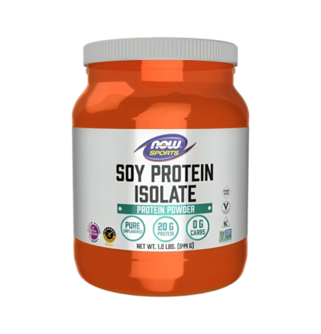 NOW Foods Soy Protein Isolate Unflavored 544g