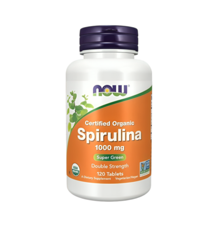 NOW Foods Spirulina 1000mg 120 Tabletter