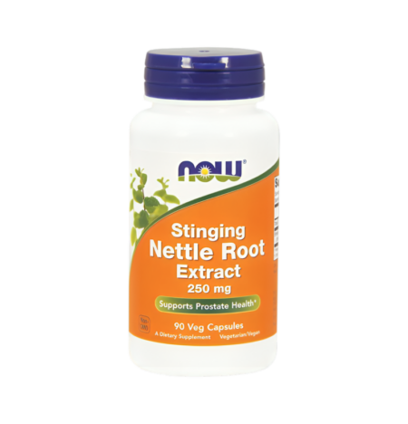 NOW Foods Stinging Nettle Root Extract 250mg 90 Vegetariska Kapslar
