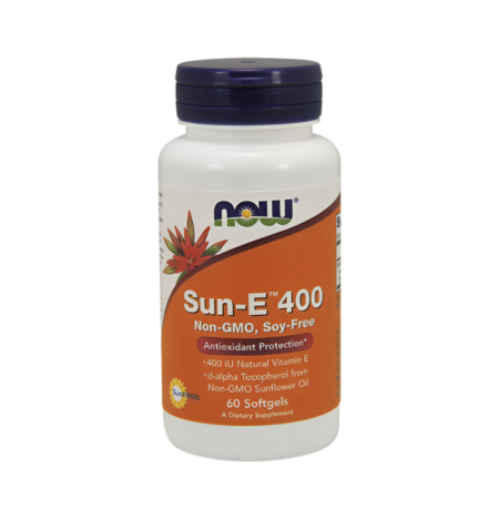 NOW Foods Sun-E 400IU 60 Gelkapslar