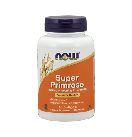 NOW Foods Super Primrose 1300mg 60 Mjukgelkapslar